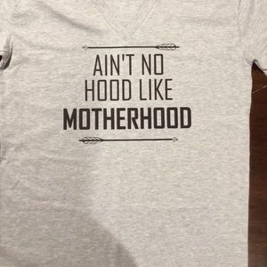 Women’s V Neck Custom Tee Shirt For The Busy Mom.